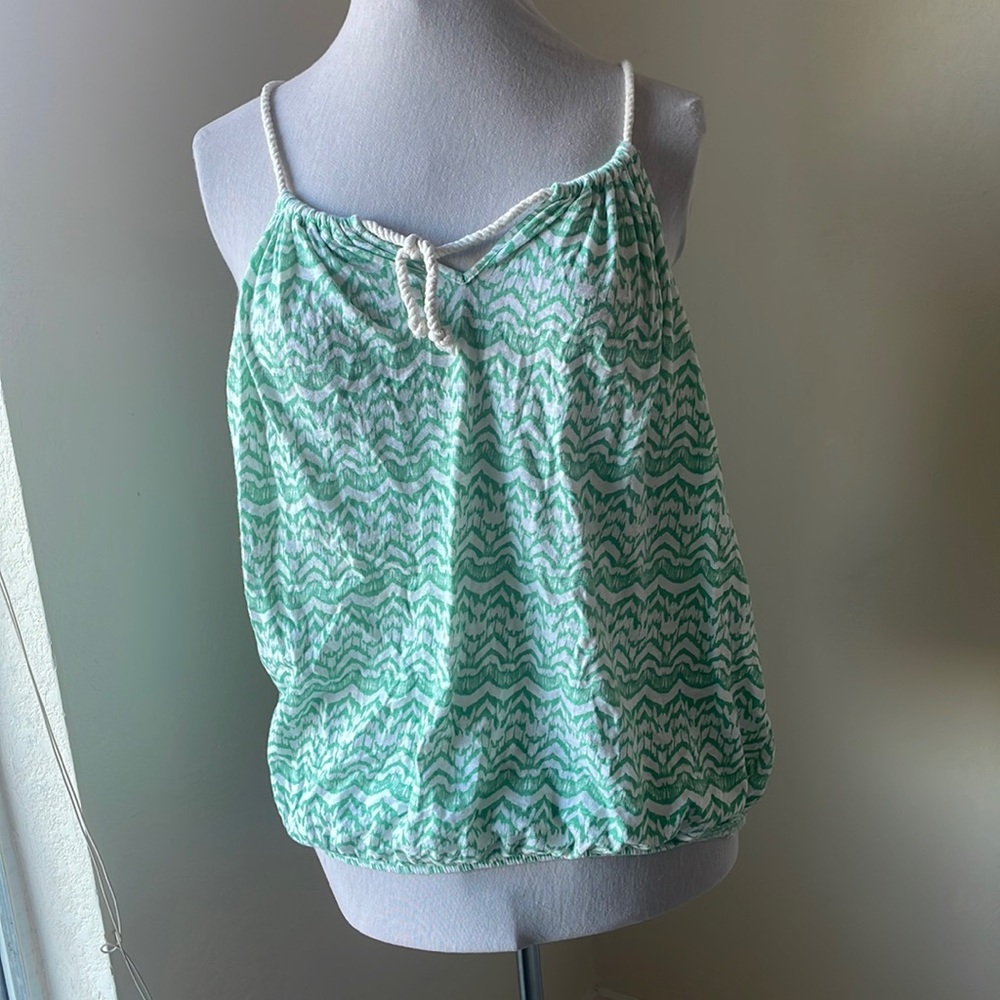 Gap zigzag chevron stripe top XL